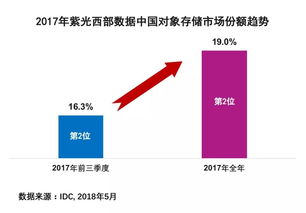 紫光西部數據2017年Q4在對象存儲市場占有率突破19%，信息技術咨詢服務成關鍵驅動力